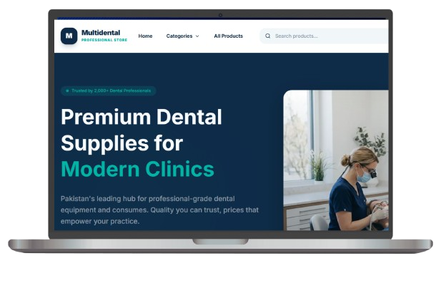 Full Stack E-commerce Multi Dental project image